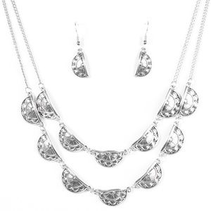 Silver Necklace & Earrings - Harvest Harmony